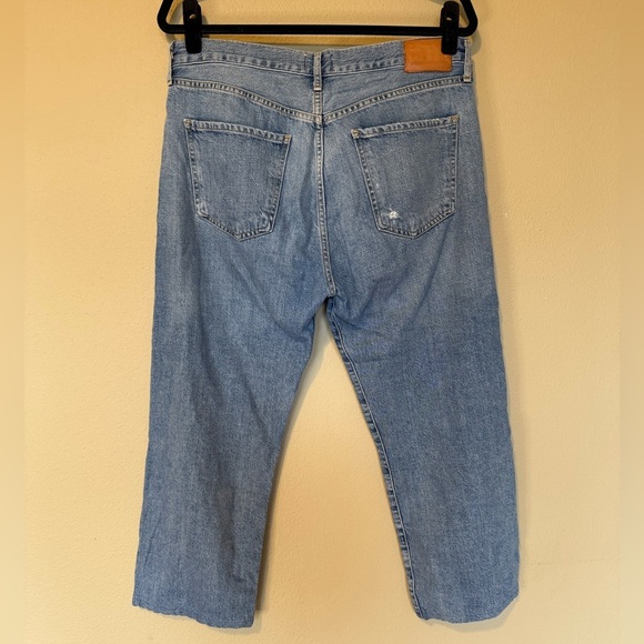 Citizens Of Humanity Women’s Lightly Distressed Emery Crop Denim Size 28 - Picture 3 of 10